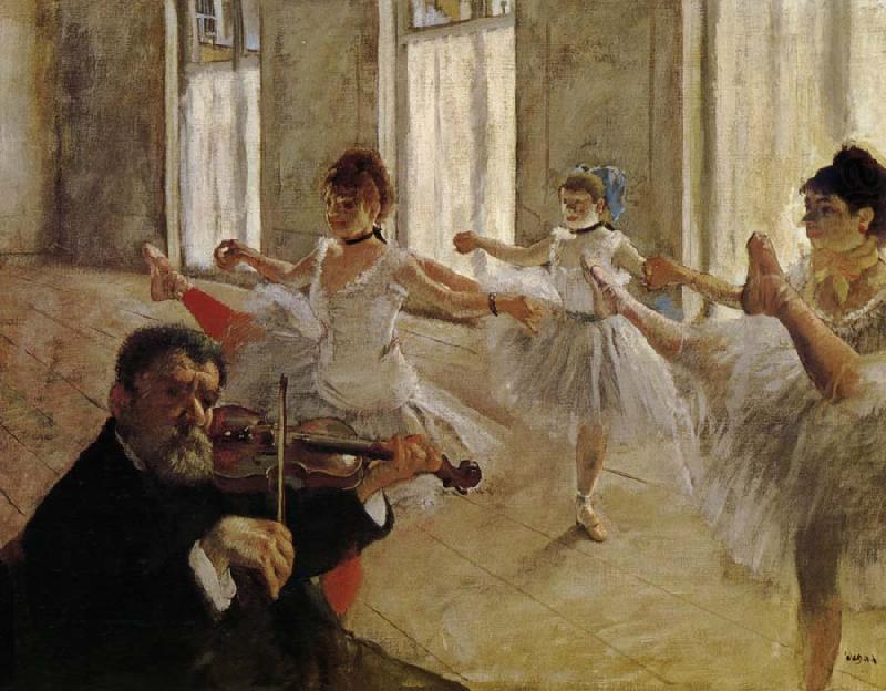 Dancing school, Edgar Degas